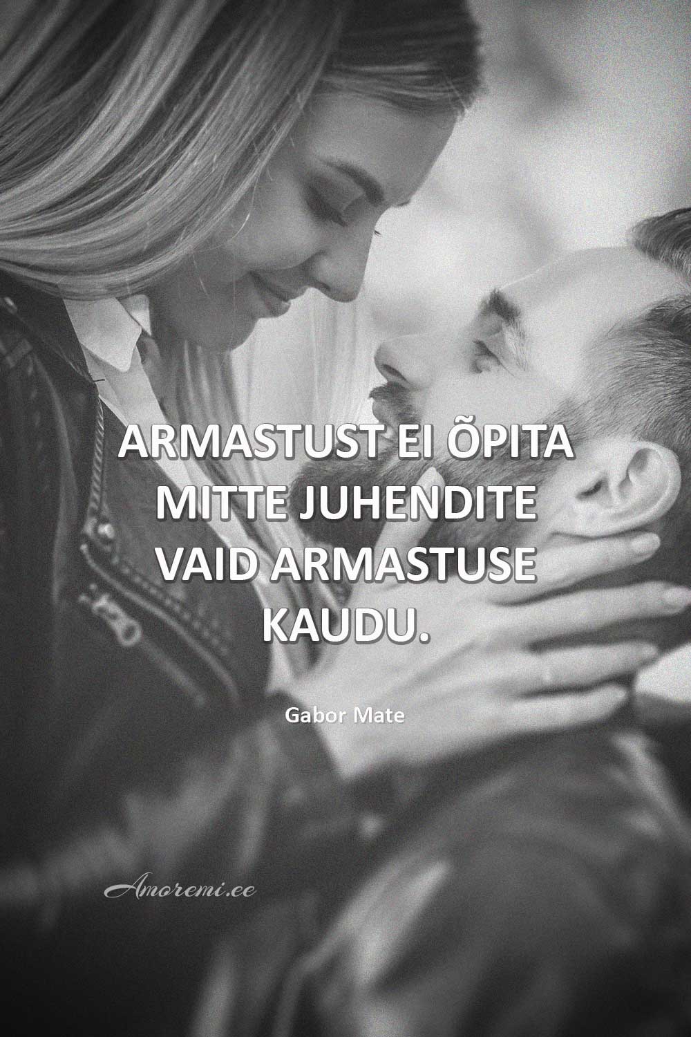 Tsitaadid armastusest: armastav paar